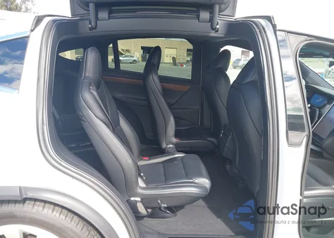 2020 Tesla Model X Long Range Dual Motor All-Wheel Drive/Long Range Plus Dual Motor All-Wheel Drive z USA, uszkodzony, nr VIN 5YJXCBE21LF249974